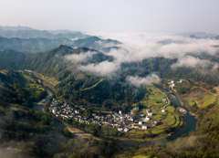 歙县石潭村