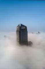2020年2月12日の朝霧