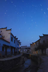 村、星空