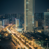 合肥の夜景