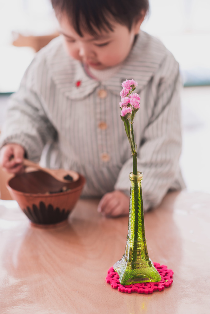 スプーンの練習