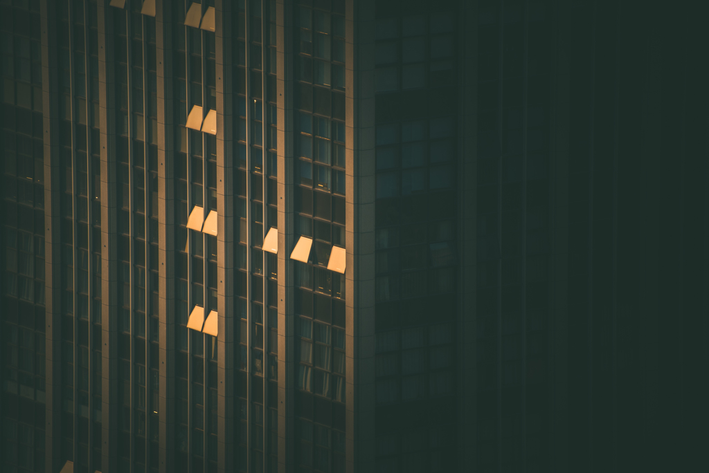 ベランダから見た景色