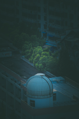 ベランダから見た景色