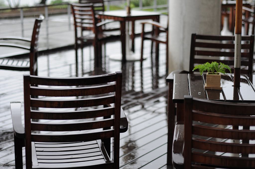 雨は雨なりに