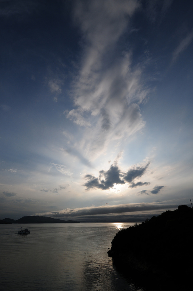 最高の夕日