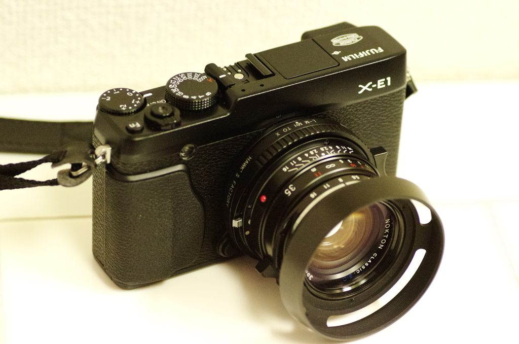 Fujifilm X-E1 + Nokton Classic 35mm F1.4