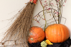 ハロウィーンを飾る３