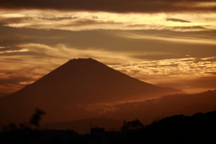 富士山暮色２