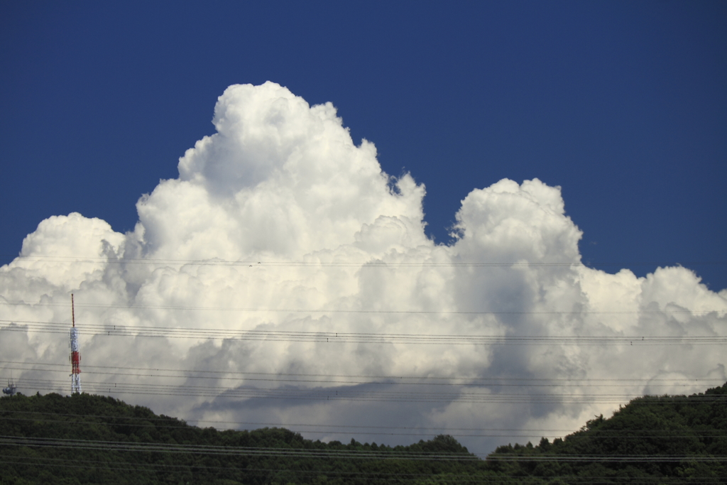 雲もくもく