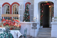 お洒落な店でティータイム