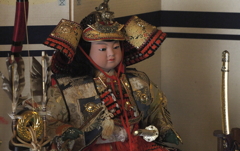 古民家の五月人形　５