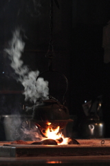 囲炉裏火