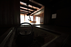 囲炉裏のある古民家