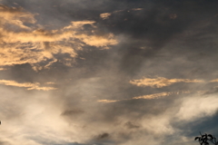夏空暮色・光芒