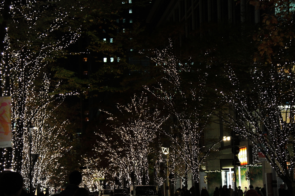 イルミネーションの街２