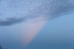 不思議な夕焼け