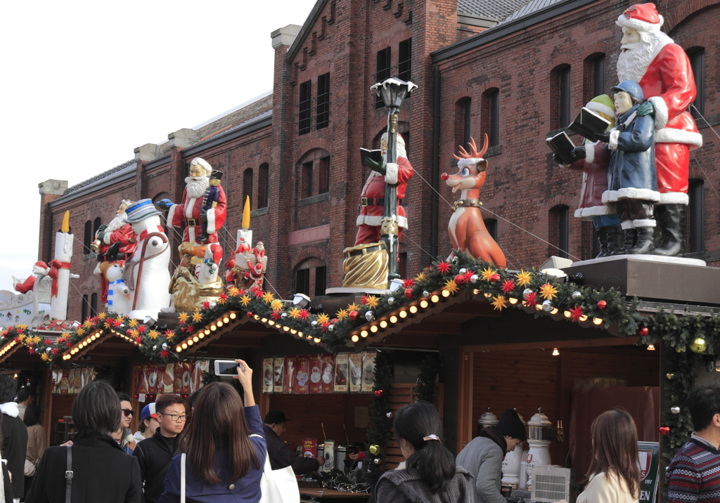 クリスマスムードの日曜日