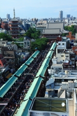 浅草寺遠景