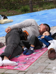 疲れちゃったね