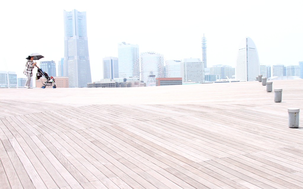 大桟橋風景