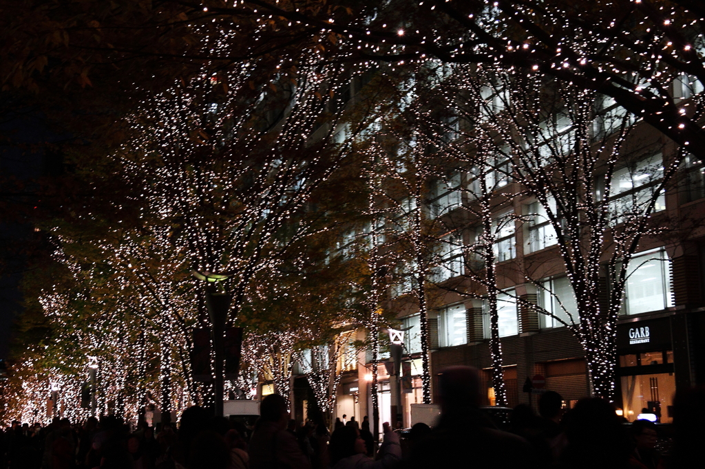 イルミネーションの街１