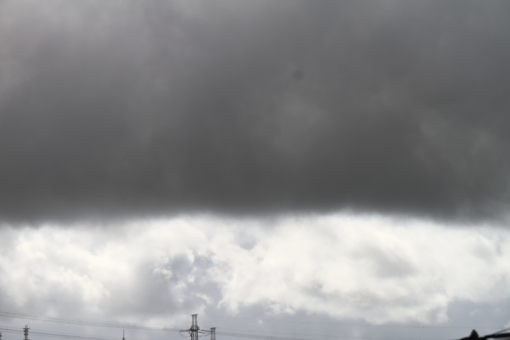 怪しげな雲