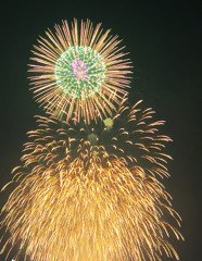 夜空を彩る３