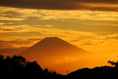 富士山暮色１