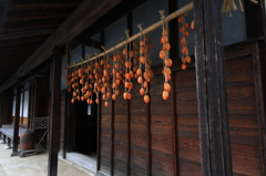 軒下の秋色