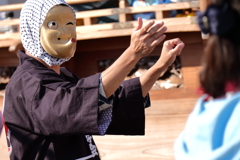 お囃子に合わせて1