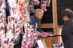 羽子板市風景３