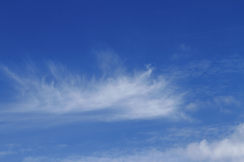 秋空を流れる１