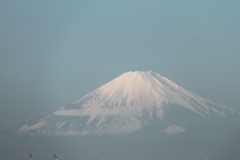 今朝の富士山