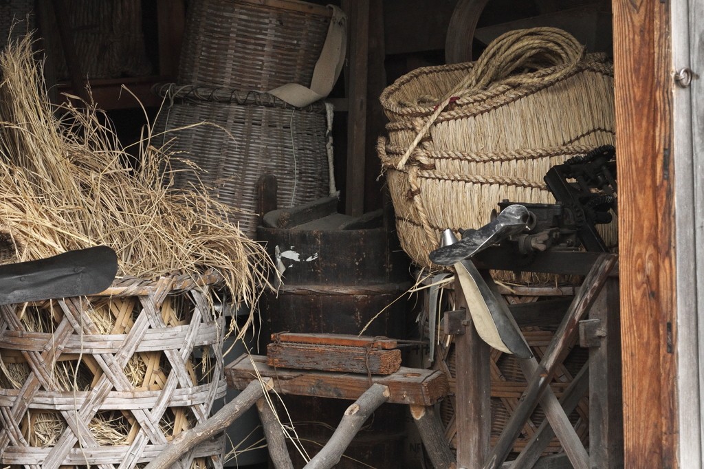 納屋の情景