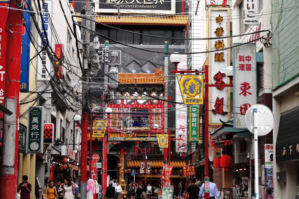 中華街の路地３