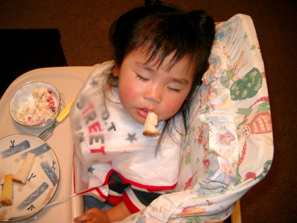 寝てる・・・zzz