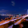 夜の関門橋