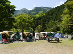 キャンプの季節