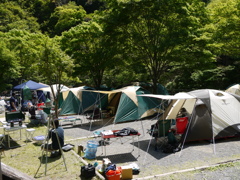 キャンプの季節