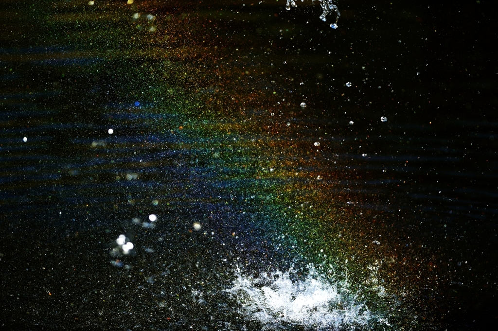 虹の飛沫
