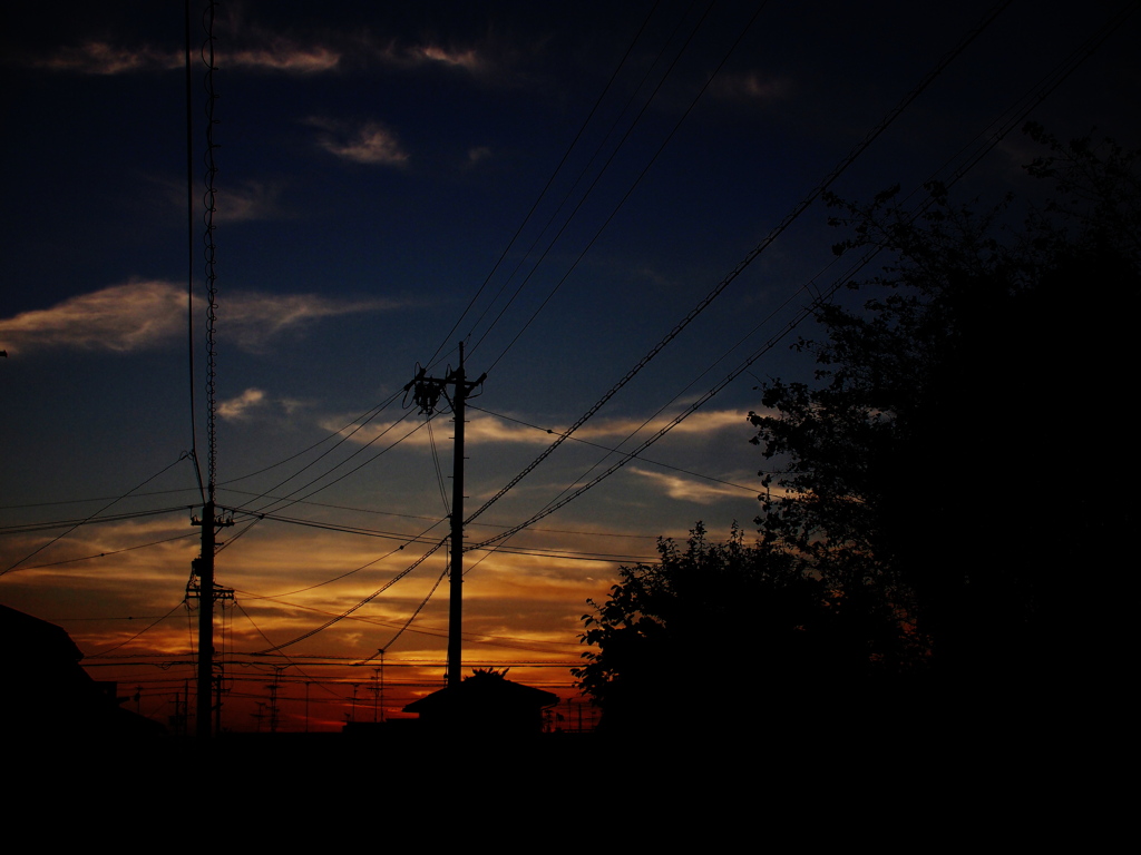 夕焼け