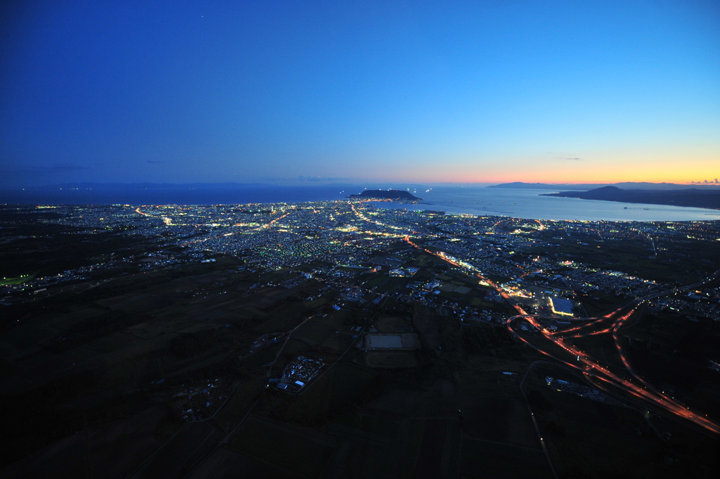 函館裏夜景