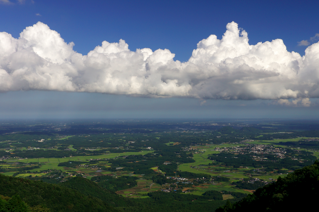 里山の雲