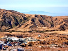 阿蘇山火口から