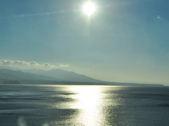 桜島付近
