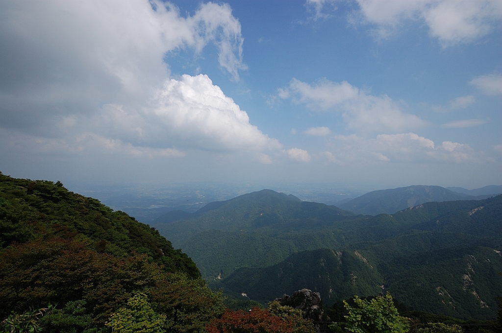 御在所山頂付近の風景