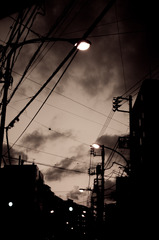 夕方
