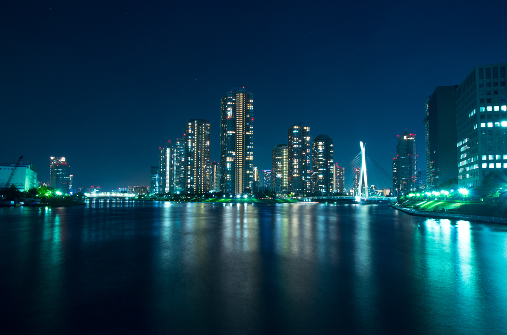 2015年08月09日_永代橋からの風景
