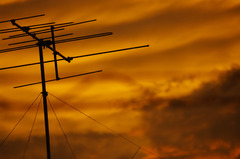 夕日（アンテナ）