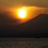 入り日の富士－２